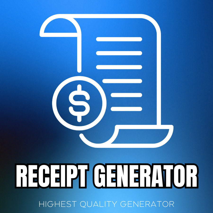 RECEIPT GENERATOR