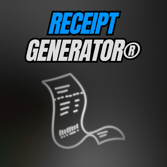 RECEIPT GENERATOR®