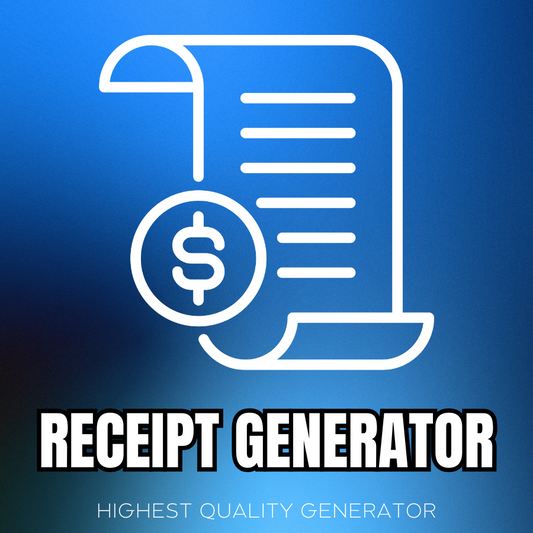 RECEIPT GENERATOR